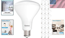 Load image into Gallery viewer, Long Life 11W Dimmable BR30 Indoor Flood Light Bulbs - 850 Lumens, 24 Pack