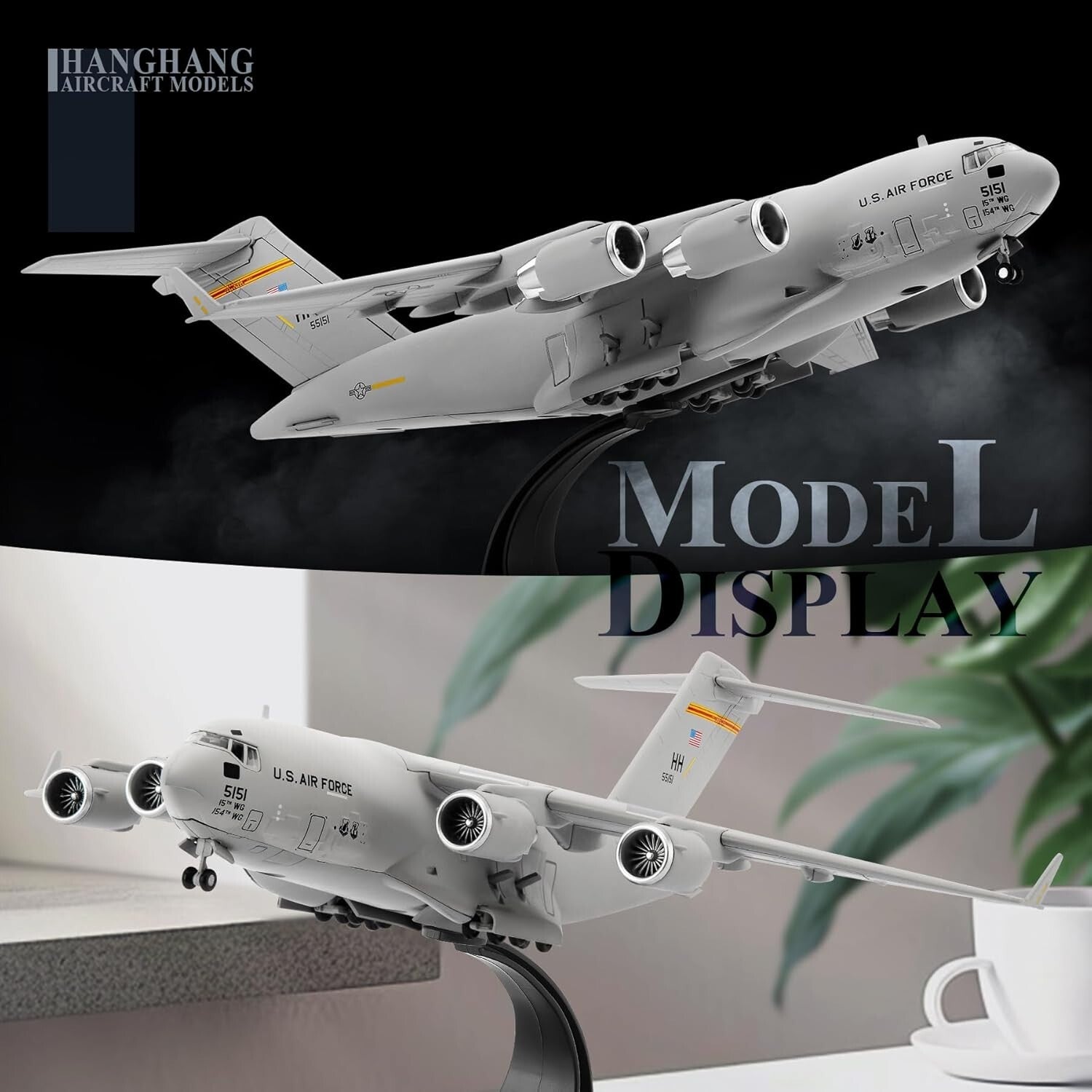 1/200 Scale C-17 Global Overlord Alloy Military Model – Perfect for Collectors