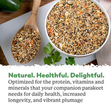 Load image into Gallery viewer, Nutritious Natural Bird Feed: 4 lb Mix of Seeds, Nuts, and Fruits for Parakeets