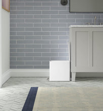 Load image into Gallery viewer, Rectangular 2.5 Gallon Trash Can with Soft-Close Lid - Perfect for Small Spaces
