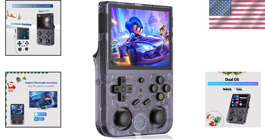 All-in-One ANBERNIC RG353V Retro Console – Play 4452 Games with Dual OS, 5G WiFi