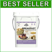 Load image into Gallery viewer, Nutritious 162 Serving Breakfast Emergency Food Supply - 30 Year Shelf Life