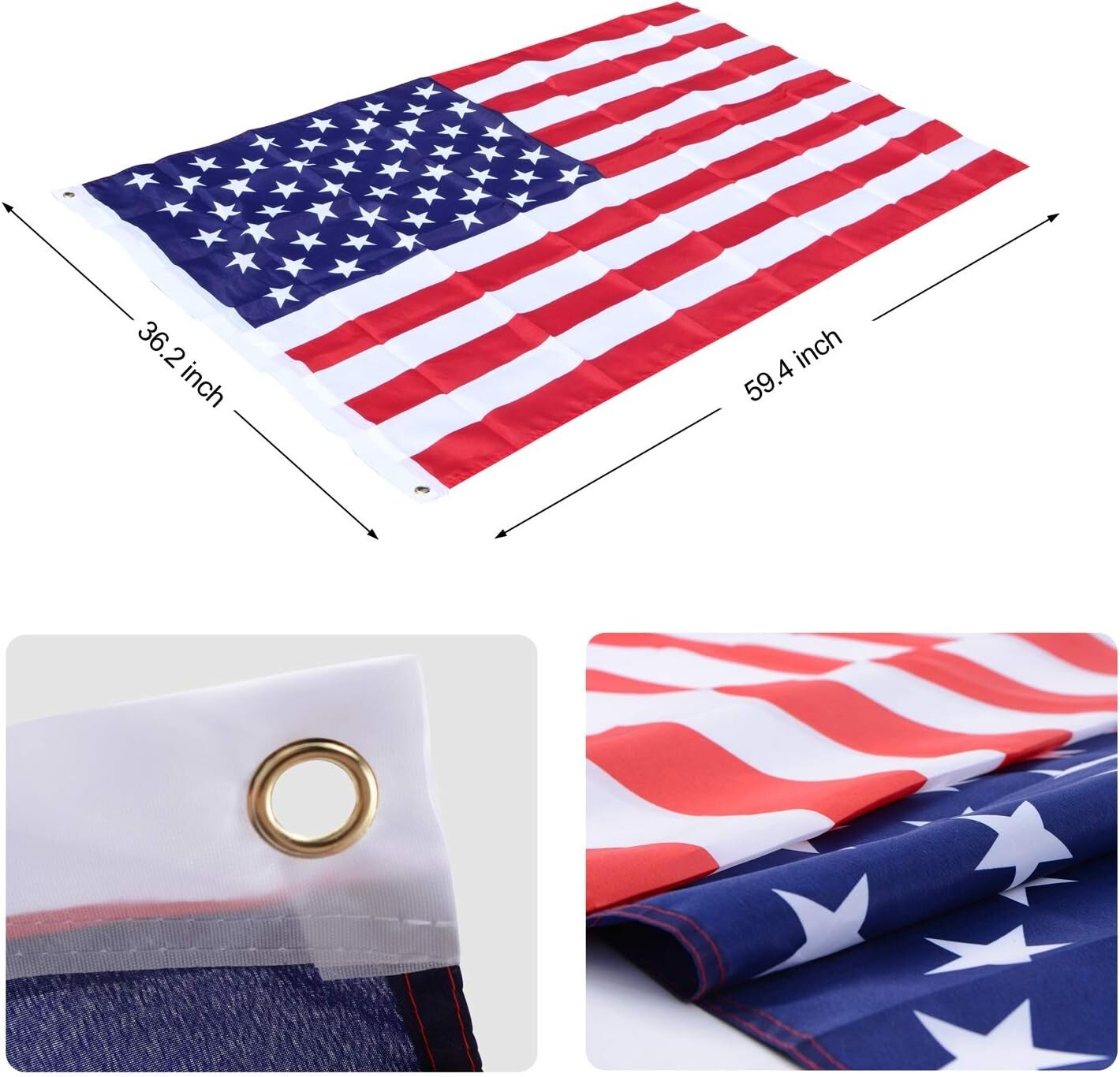 Versatile 14 Gauge Flag Pole Kit with Easy Unlocking and Reinforced Stability