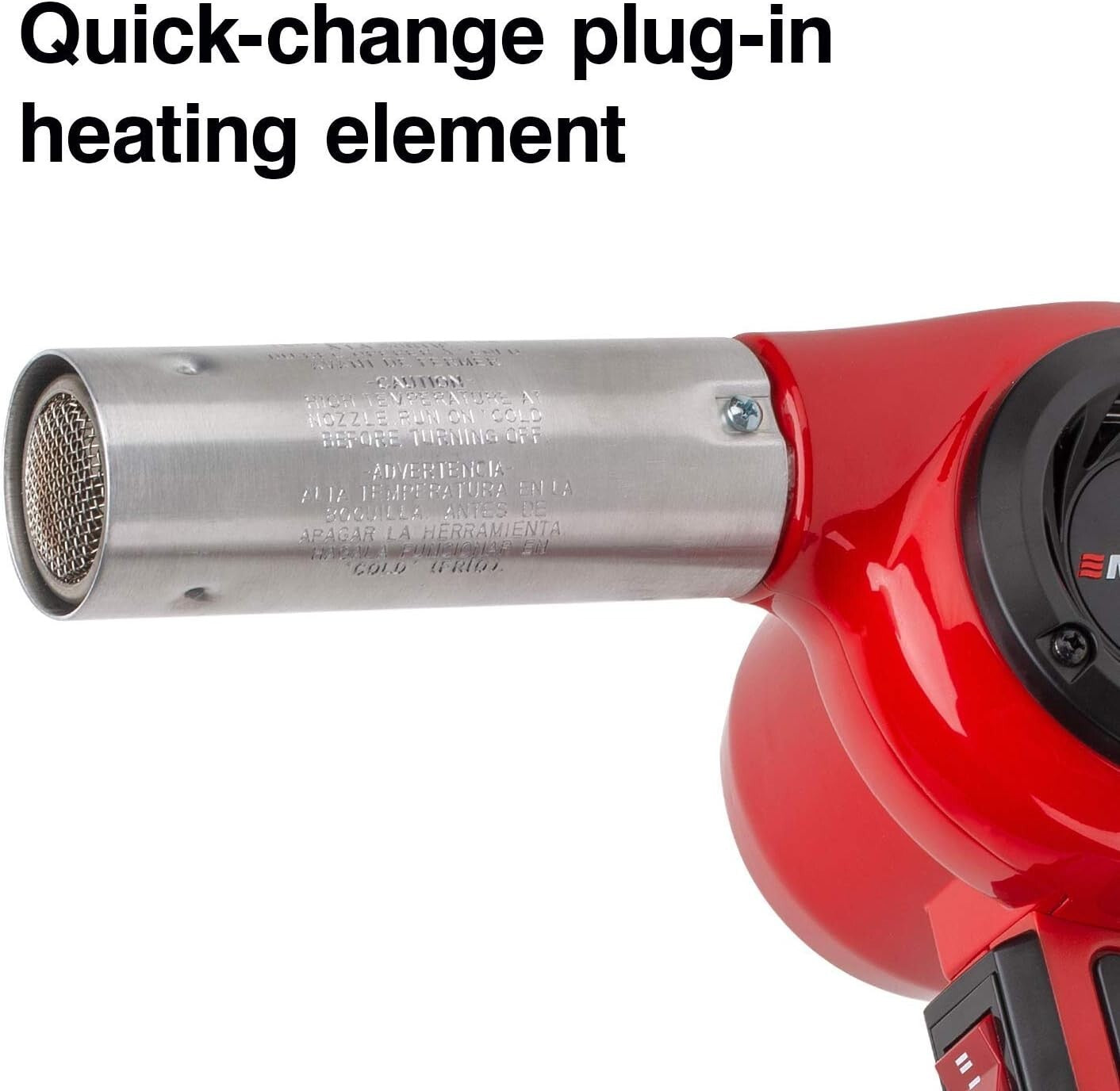 Master Industrial Heat Gun, 130F-1200F, Quick Change Heating Element - USA