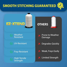 Load image into Gallery viewer, 8oz Bonded Polyester Thread: Strong &amp; Smooth for Industrial Sewing Applications