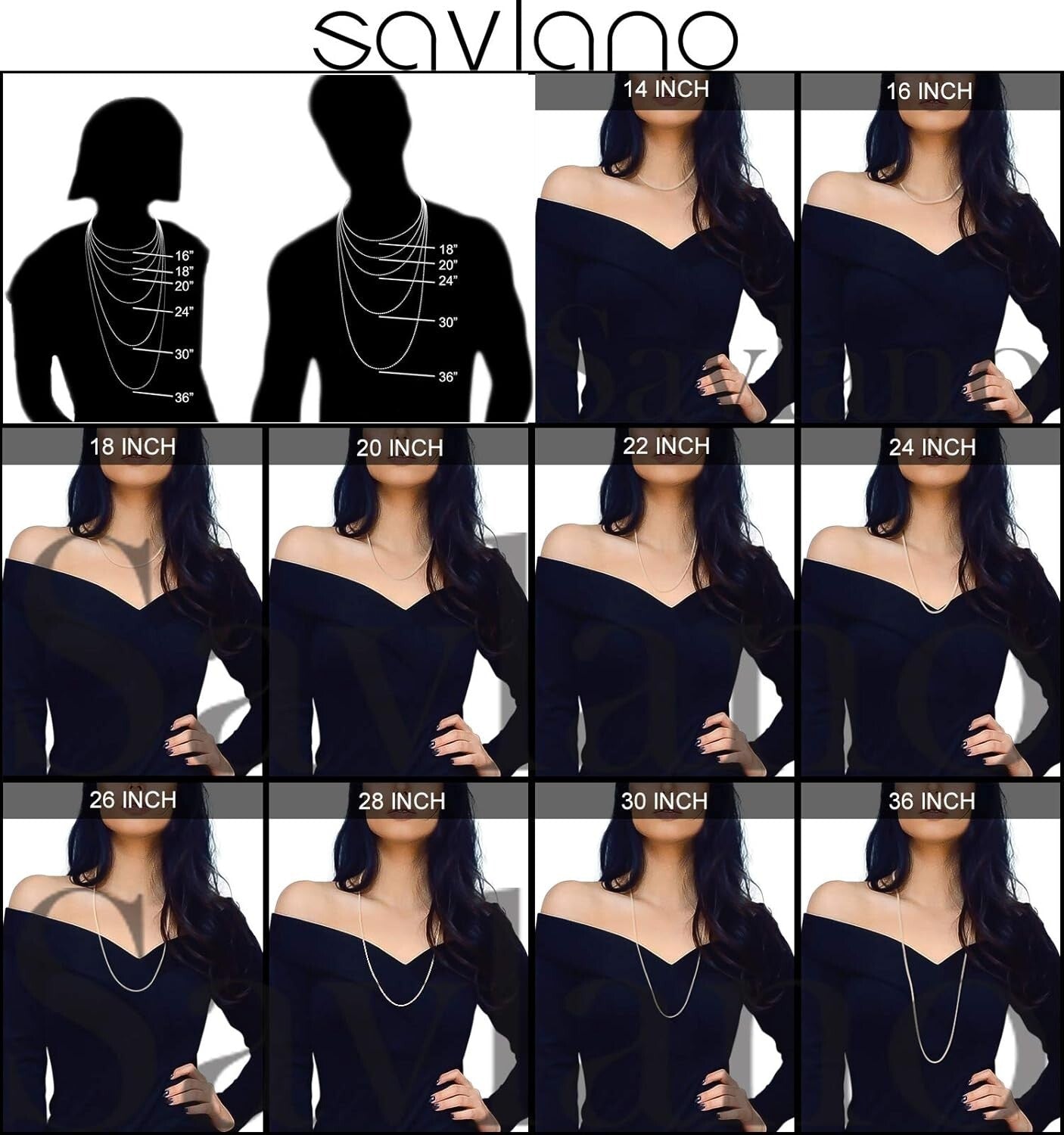 Elegant 18-Inch Solid Sterling Silver Cross & Rosary Y Necklace - Made in Italy