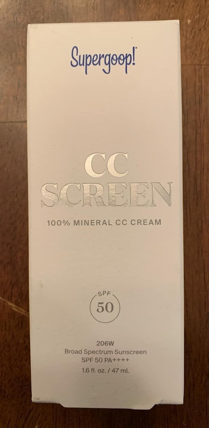 CC Screen - SPF 50 Mineral CC Cream with Buildable Coverage & Tinted Moisturizer