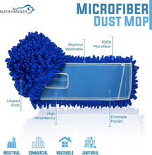 Load image into Gallery viewer, Durable 36 Inch Microfiber Dust Mops - 12 Pack, Ideal for Schools and Warehouses