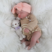 Load image into Gallery viewer, Lifelike Sleeping Reborn Baby Doll - 20 Inch - Complete with Nursing Kit