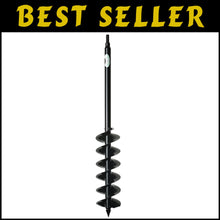 Load image into Gallery viewer, Heavy Duty 5" x 28" Planting Auger with Steel Shafts - Perfect for 3 Gallon Pots