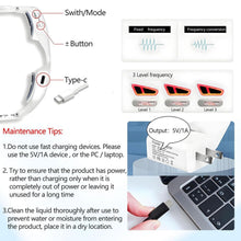 Load image into Gallery viewer, Portable Under Eye Massager with Red Light Therapy for Wrinkles &amp; Strain Relief