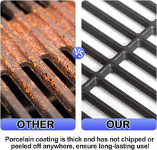 Load image into Gallery viewer, Professional Searing Cast Iron Grill Grates for Charbroil and Broil King, 3 Pack