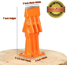 Load image into Gallery viewer, Portable and Safe Log Splitter – Perfect for Easy Firewood Kindling Preparation