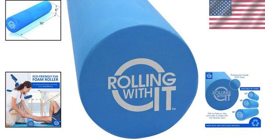 Professional Quality Foam Roller - High-Density Recovery Roller for Fitness, 36"