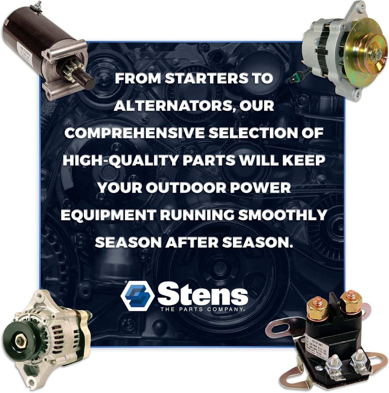 10-Pack Stens Red N Tacky Grease - Ultimate Engine Protection and Performance