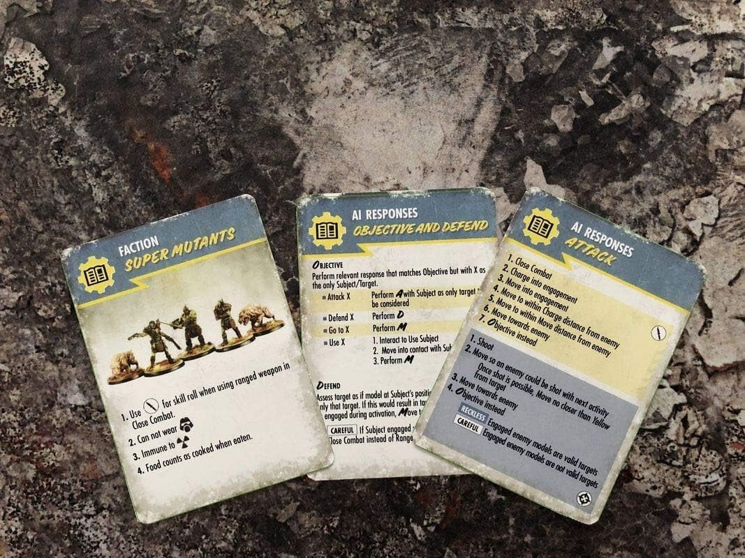 Fallout: Wasteland Warfare Board Game - Narrative-Driven Strategy for 2 Players