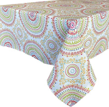 Load image into Gallery viewer, Modern Geometric 60” x 120” Tablecloth - Stylish for Indoor and Outdoor Use