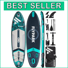 Load image into Gallery viewer, Sturdy 11' Inflatable SUP with Camera Mount &amp; Accessories - 430 lb Capacity