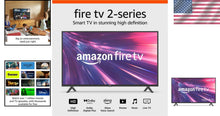 Load image into Gallery viewer, Compact 40-Inch HD Smart TV with Alexa &amp; Two HDMI Inputs for Versatile Use