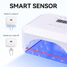 Load image into Gallery viewer, All-in-One Cordless UV LED Nail Curing Lamp with Auto Sensor &amp; Detachable Base