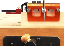 Load image into Gallery viewer, Precision Self Centering Dowel Jig with Adjustable Bushings for Woodworking