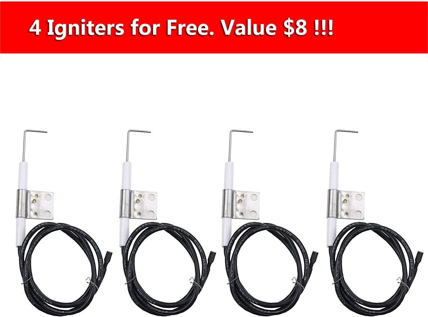 Master Forge Grill Replacement Parts - Stainless Steel Burners & Heat Plates