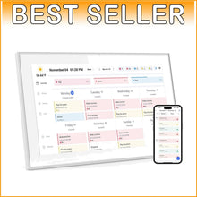 Load image into Gallery viewer, Smart 15.6 Inch Digital Family Planner with Photo Sharing - Wall Mountable