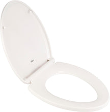 Load image into Gallery viewer, Top-Mount Slow-Close Toilet Seat with Easy Clean Feature - Elegant White Finish