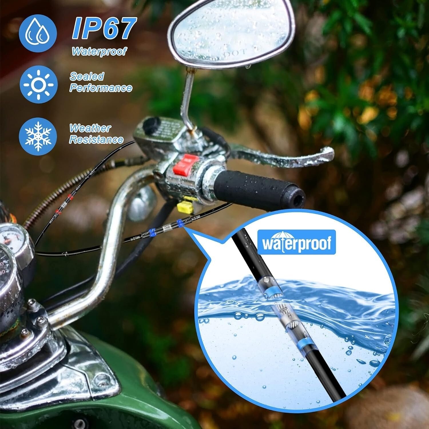 600PCS Waterproof Solder Seal Wire Connector Kit for Automotive & Marine Use