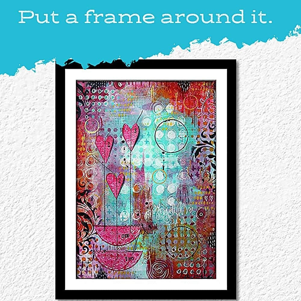 User-Friendly 12" X 14" Gel Printing Plate - Ideal for Home Decor Projects