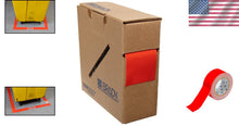 Load image into Gallery viewer, Toughstripe Non-Abrasive Floor Marking Tape - 2" x 100' Red for Heavy Traffic