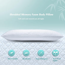 Load image into Gallery viewer, Breathable Extra Thick Body Pillow with Cooling Pillowcase - 20x54 Inches