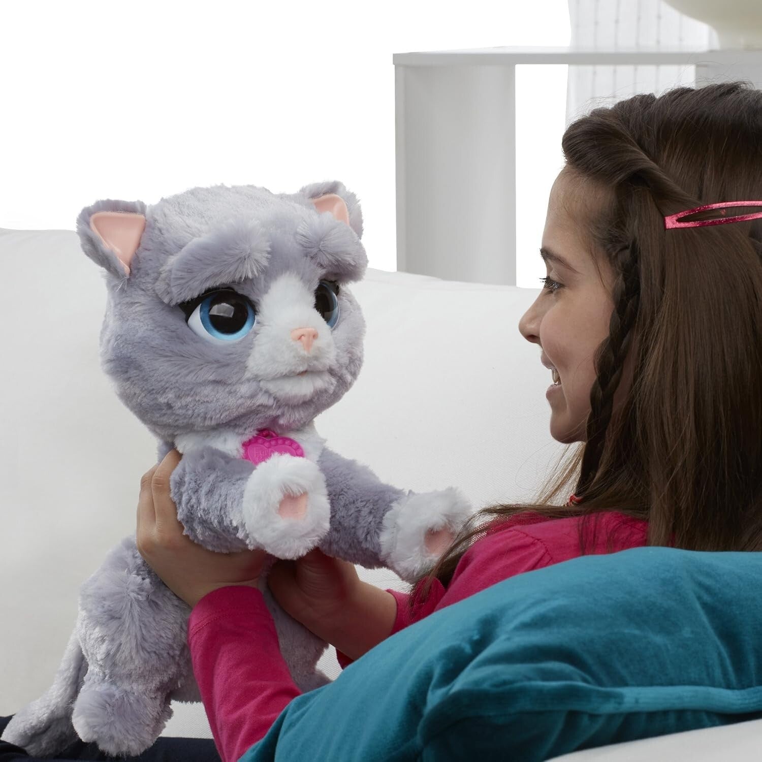 Cuddly Moody Bootsie Kitty - Interactive Plush Toy with Accessories for Kids