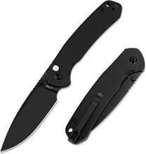 Load image into Gallery viewer, Lightweight CJRB Pyrite Pocket Knife – Perfect for Camping &amp; Everyday Carry