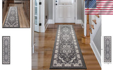 Load image into Gallery viewer, Traditional 2' x 10' Low Pile Indoor Runner Rug - Stylish &amp; Stain Resistant