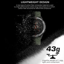 Load image into Gallery viewer, Lightweight Men's Digital Military Watch with Pedometer &amp; Adjustable Nylon Strap