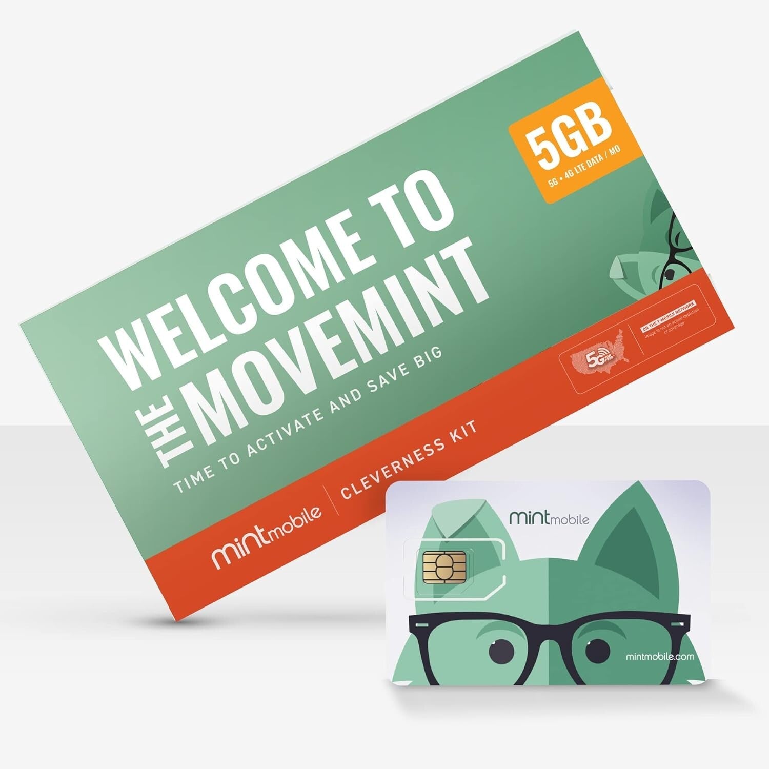 $15/mo. 5G-4G LTE Phone Plan - 5GB Data + Unlimited Talk & Text for 3 Months