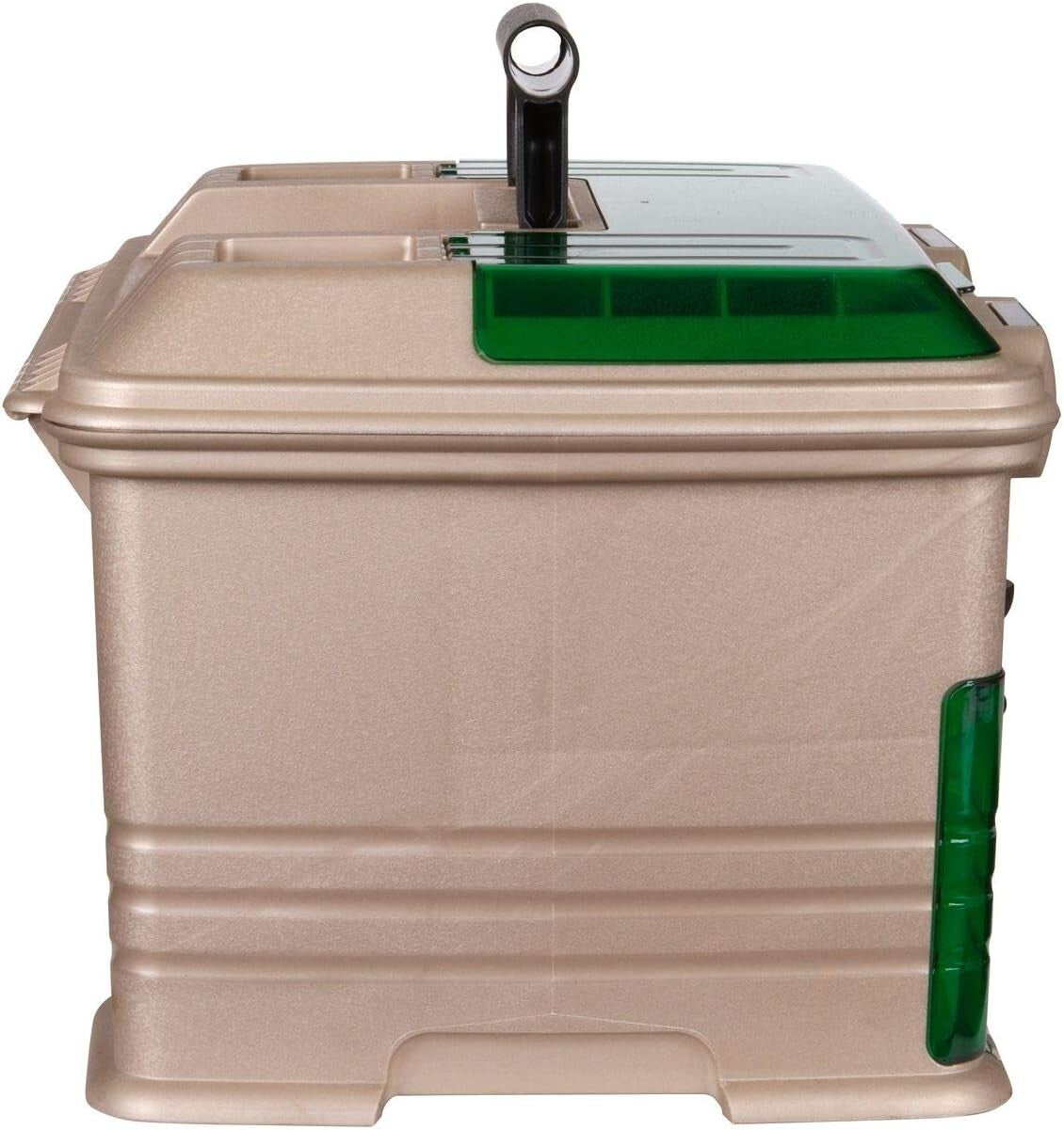 Durable Multiloader Fishing Gear Box with Snap-tight Latch and Tuff Tainers