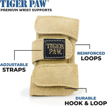 Load image into Gallery viewer, Competition-Grade Adjustable Gymnastics Wrist Supports - Durable Leather Pair