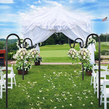 Load image into Gallery viewer, Dual 94-Inch Shepherd Hooks for Outdoor Use - Hang Feeders &amp; Create Ambiance