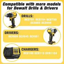 Load image into Gallery viewer, Impact Drill Case for Dewalt Tools: IP67 Waterproof with Removable Foam Inserts