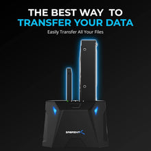 Load image into Gallery viewer, Effortless Cloning &amp; Storage Expansion with USB 3.0 Dual Bay Hard Drive Dock