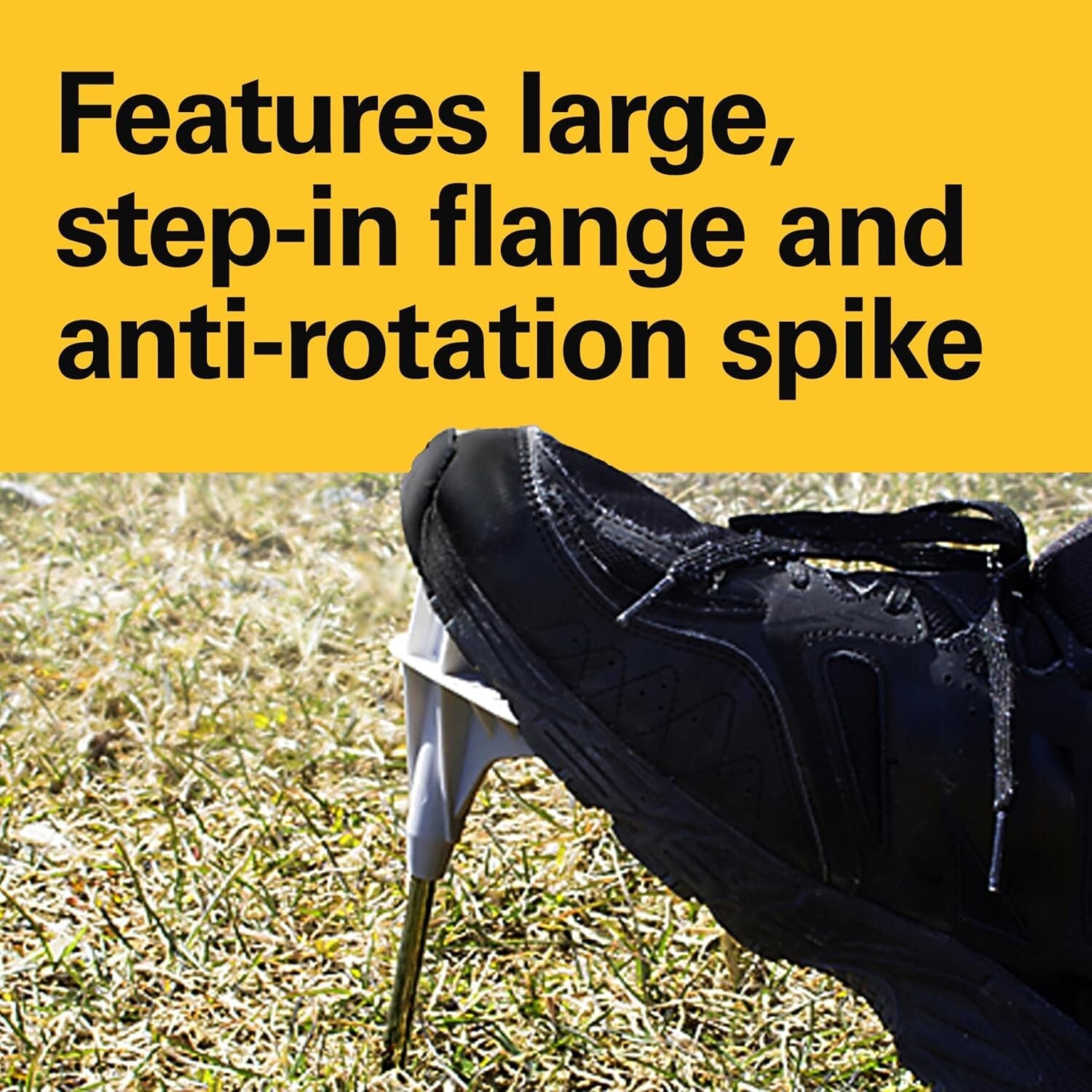 Lightweight & Durable 4-Inch Step-In Fence Post - Ideal for Electric Fencing