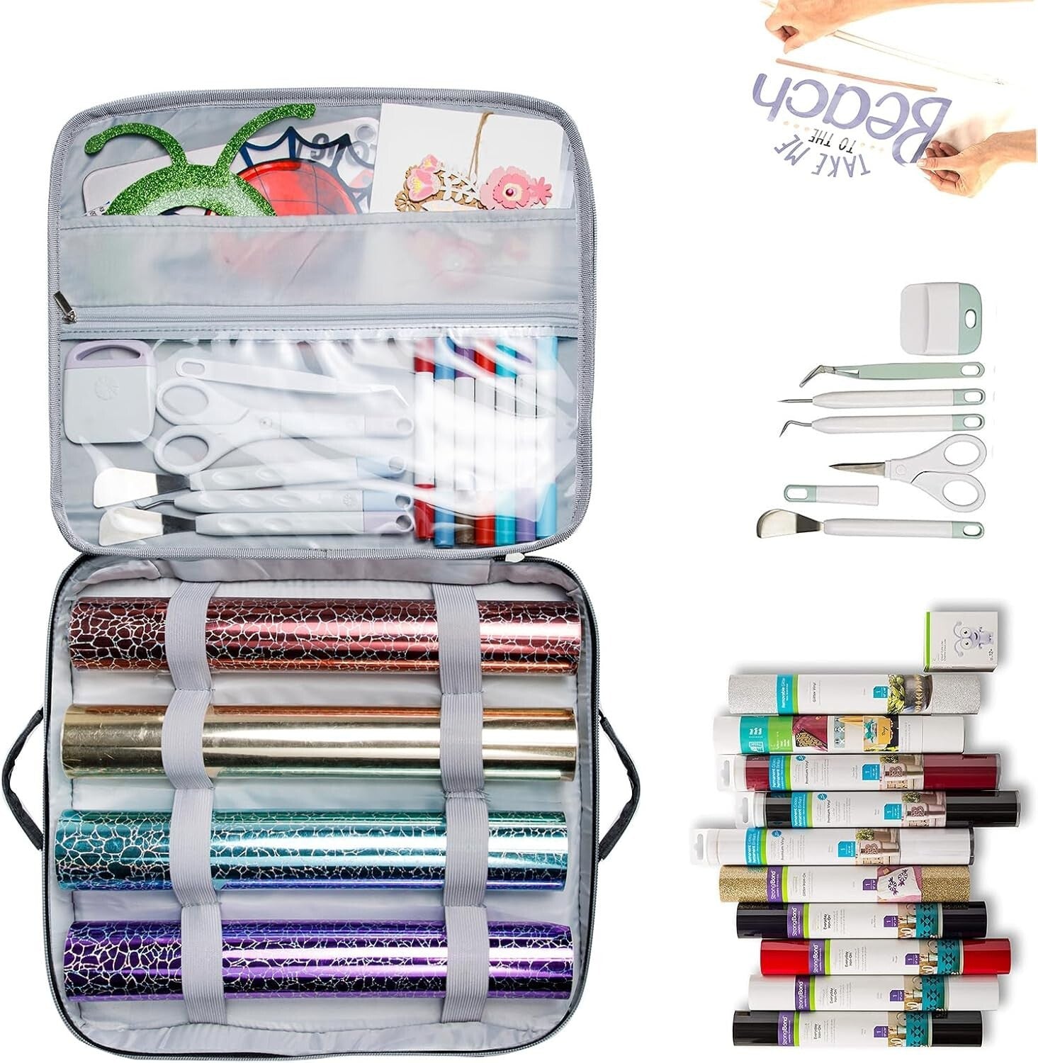 Durable Double-Layer Heat Press Bag for Cricut EasyPress 2 - Lightweight Design