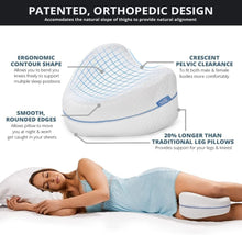 Load image into Gallery viewer, Side Sleeper Gel Memory Foam Pillow - Ergonomic Support for Whole Body Comfort