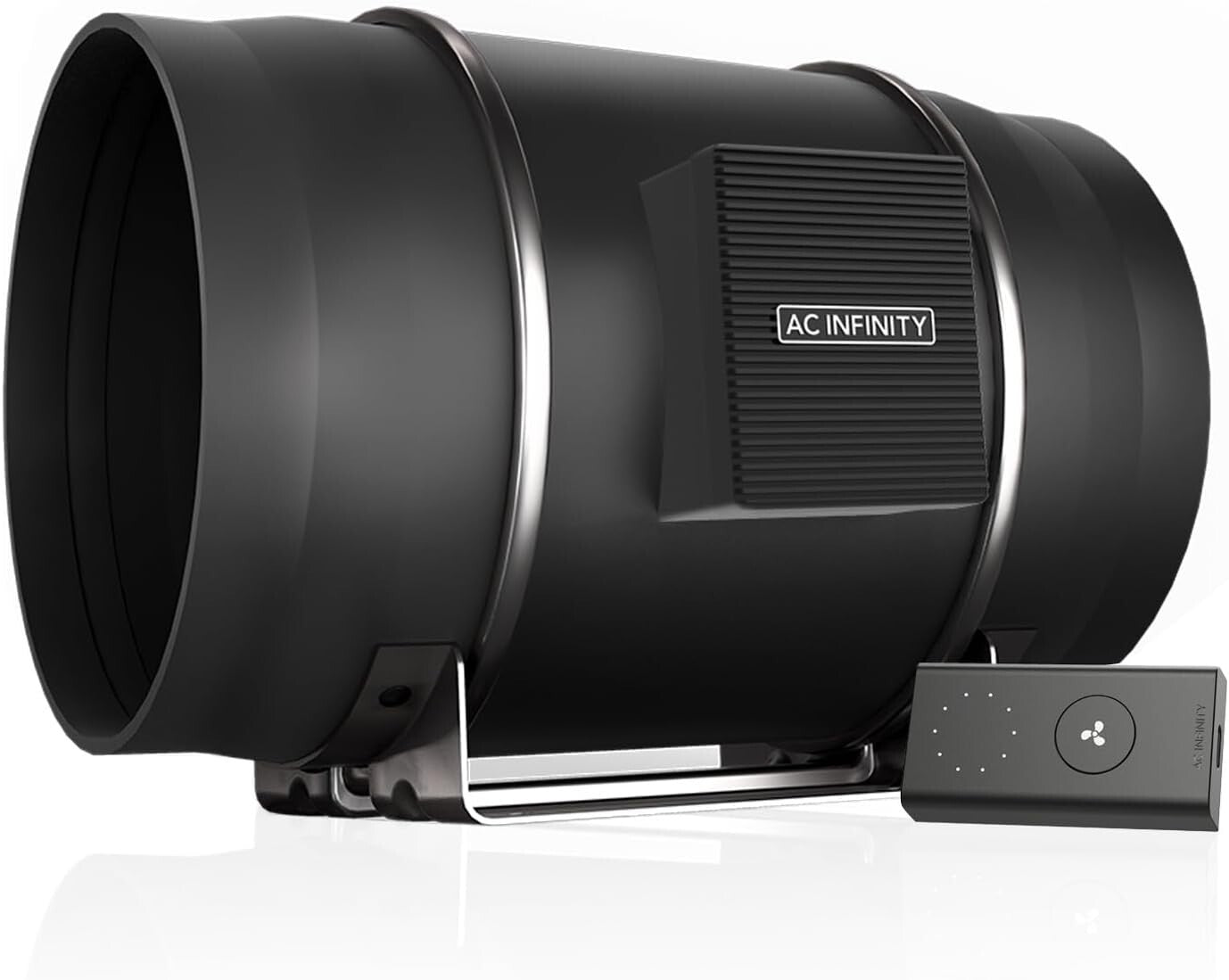 Energy-Efficient 10" Inline Duct Fan for Hydroponics & Indoor Ventilation