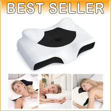Load image into Gallery viewer, Adjustable Cervical Memory Foam Pillow for Neck Pain Relief &amp; Cooling Comfort
