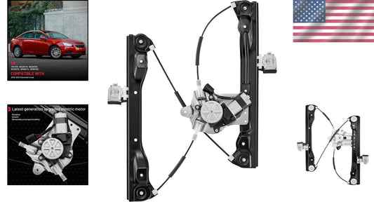 Durable Window Regulator & Motor for 2010-2012 Chevy Cruze - Hassle-Free Install