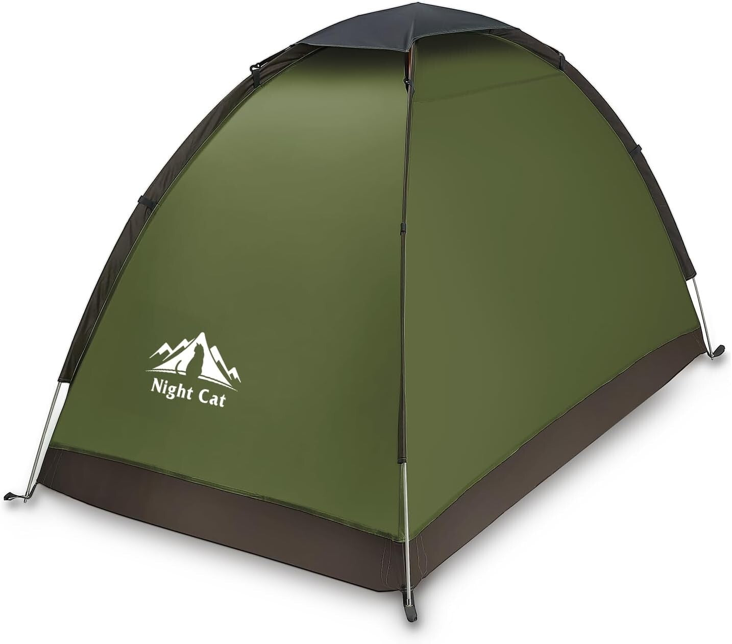 Compact 1-Person Camping Tent with Heavy Rainproof Design - Perfect for Scouts