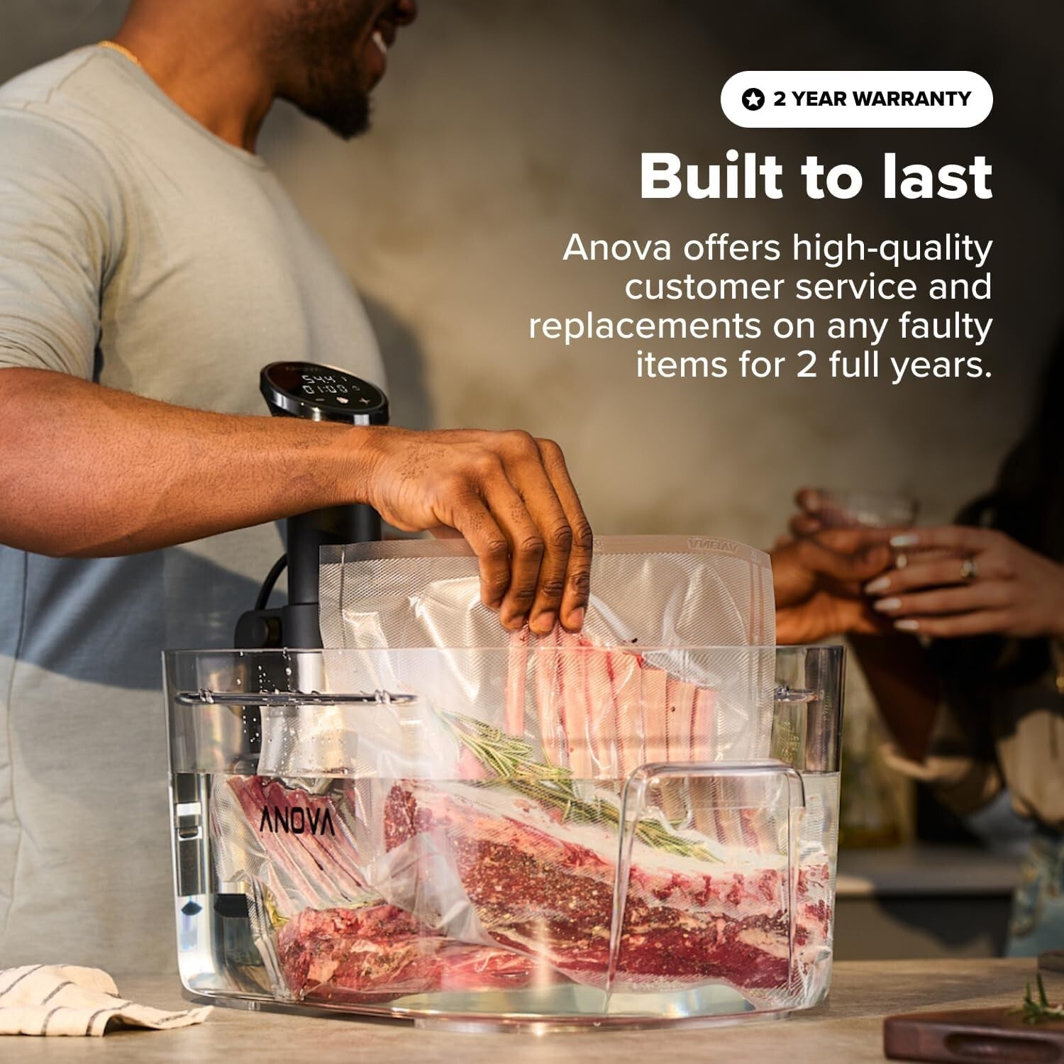 Anova Precision Cooker 3.0 with WiFi - Effortless Sous Vide Cooking at Home